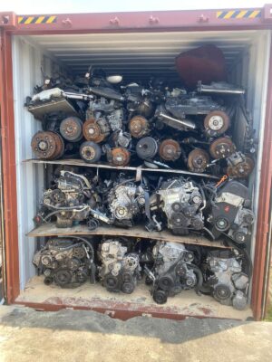 Spare parts CONTAINER SUPPLY OF USED SPARE PARTS. SALVAGE CARS